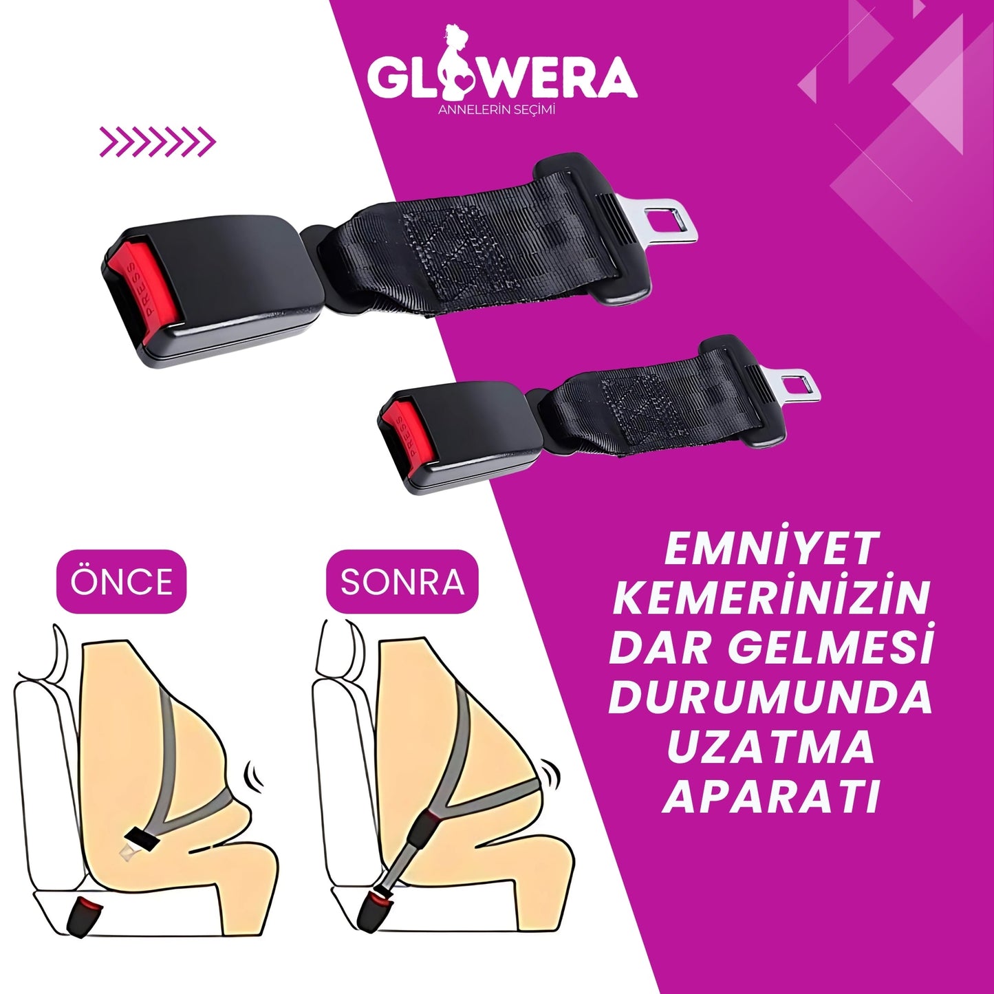 Emniyet Kemeri Uzatma Aparatı